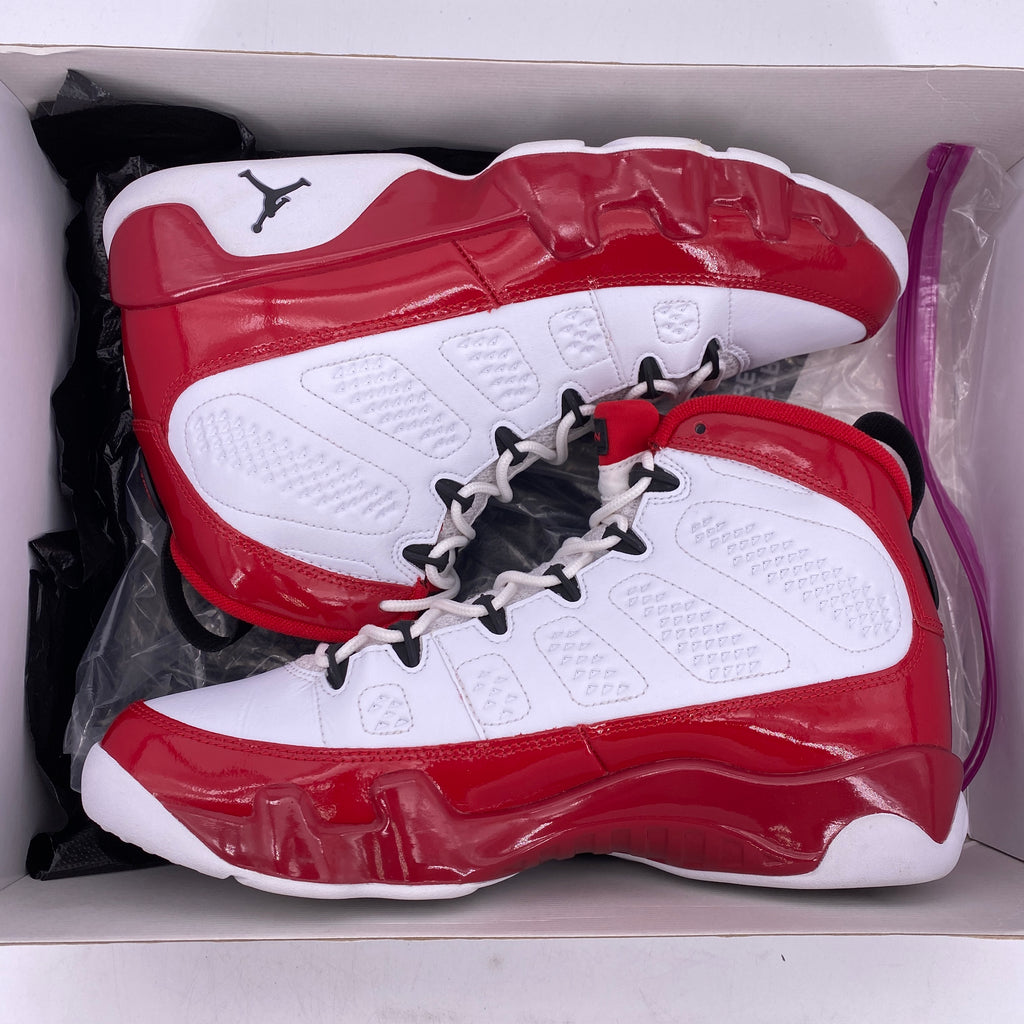 Air Jordan 9 Retro "White Gym Red" 2019 Used Size 8.5