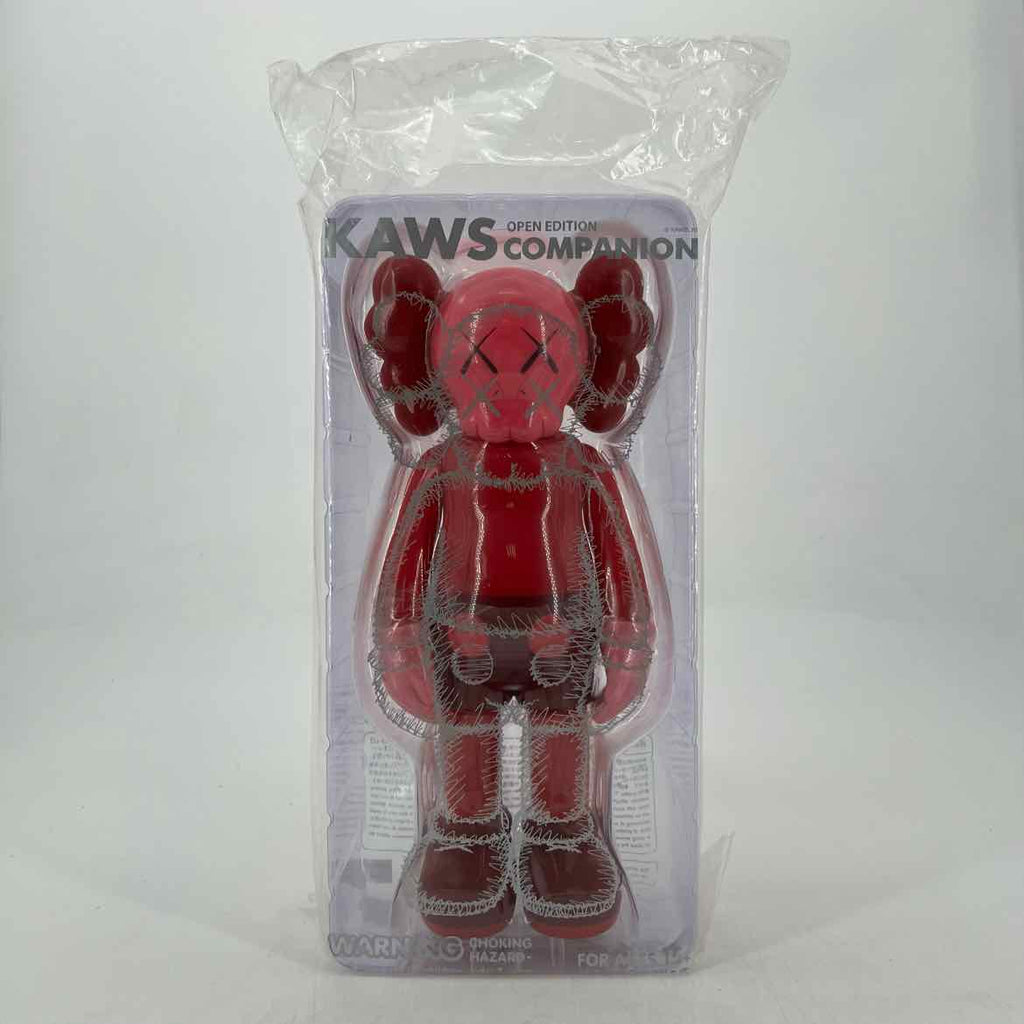 KAWS Figure "COMPANION BLUSH" 2017 New Red