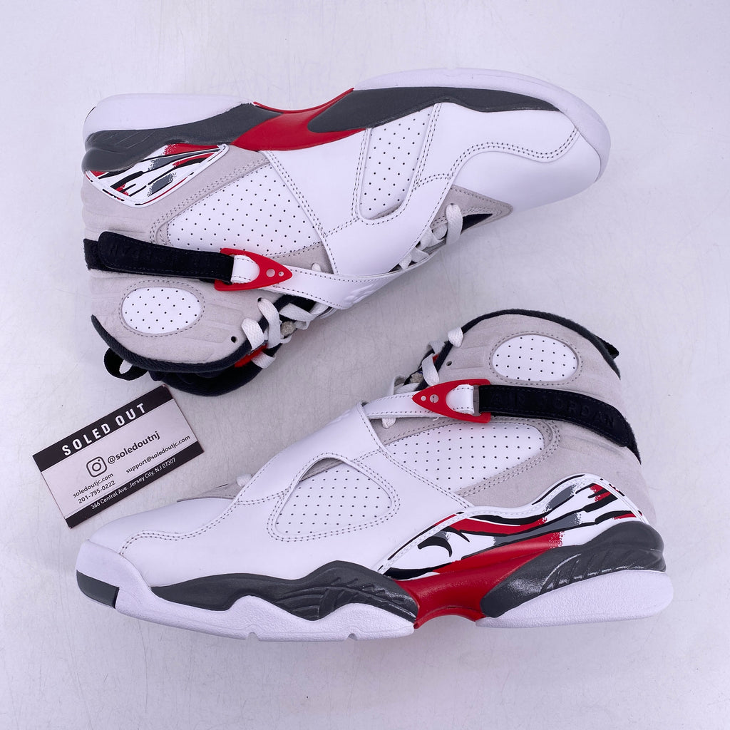 Air Jordan 8 Retro "White True Red" 2025 New Size 11
