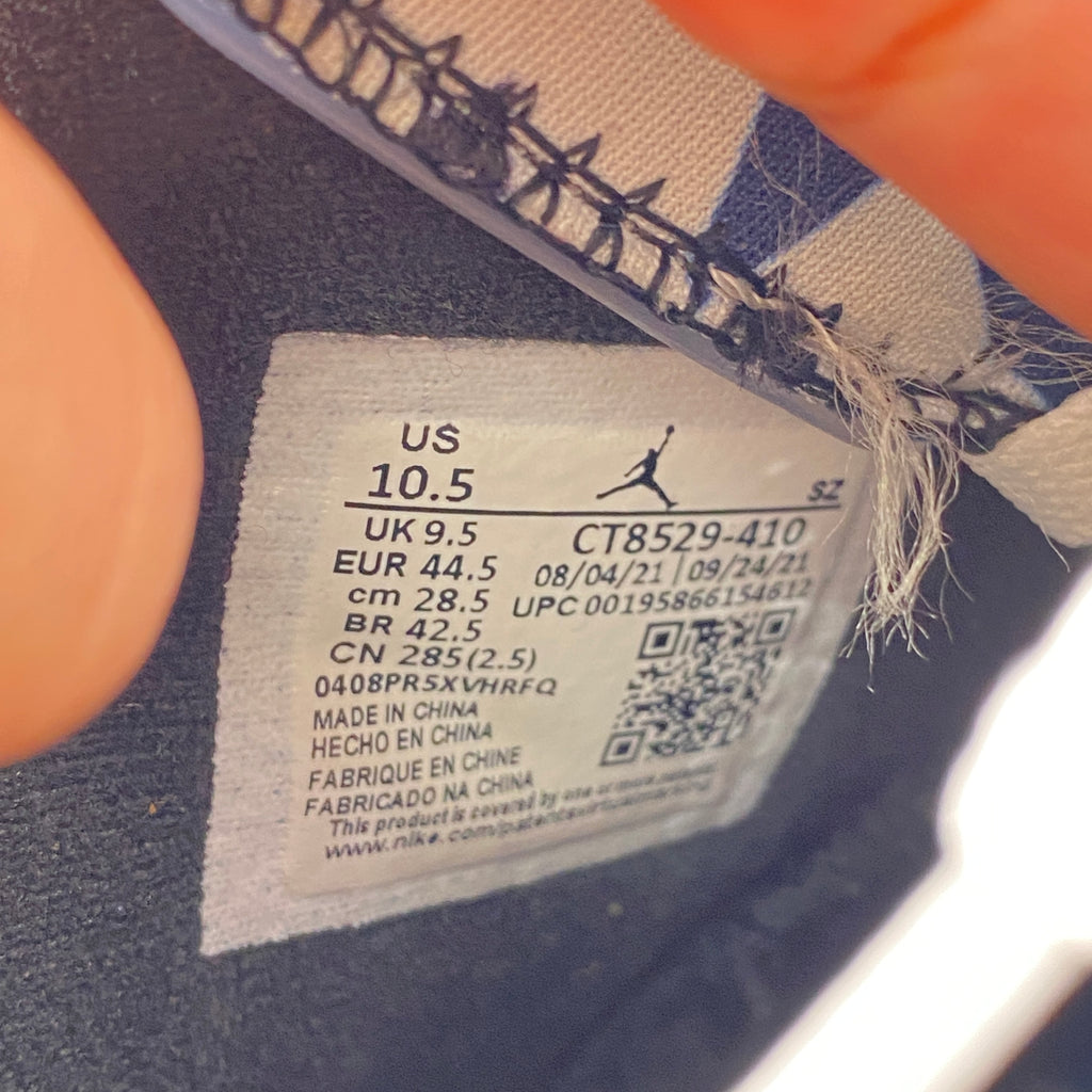 Air Jordan 6 Retro "Unc" 2022 Used Size 10.5