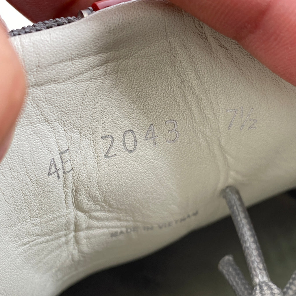 Prada America's Cup "Grey Suede"  Used Size 7.5 PRADA
