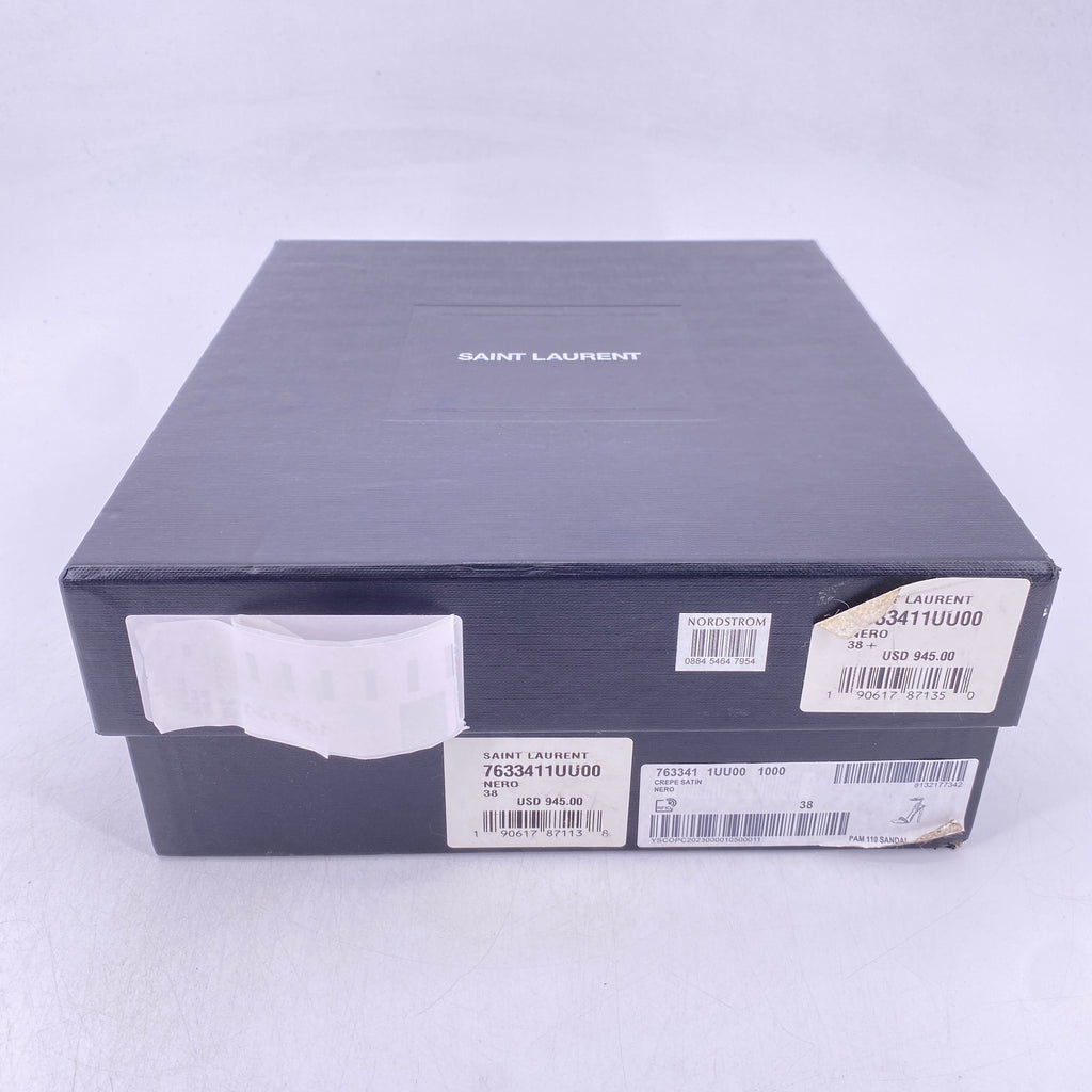 Saint Laurent Heels "Pam Sandal"  New Size 38