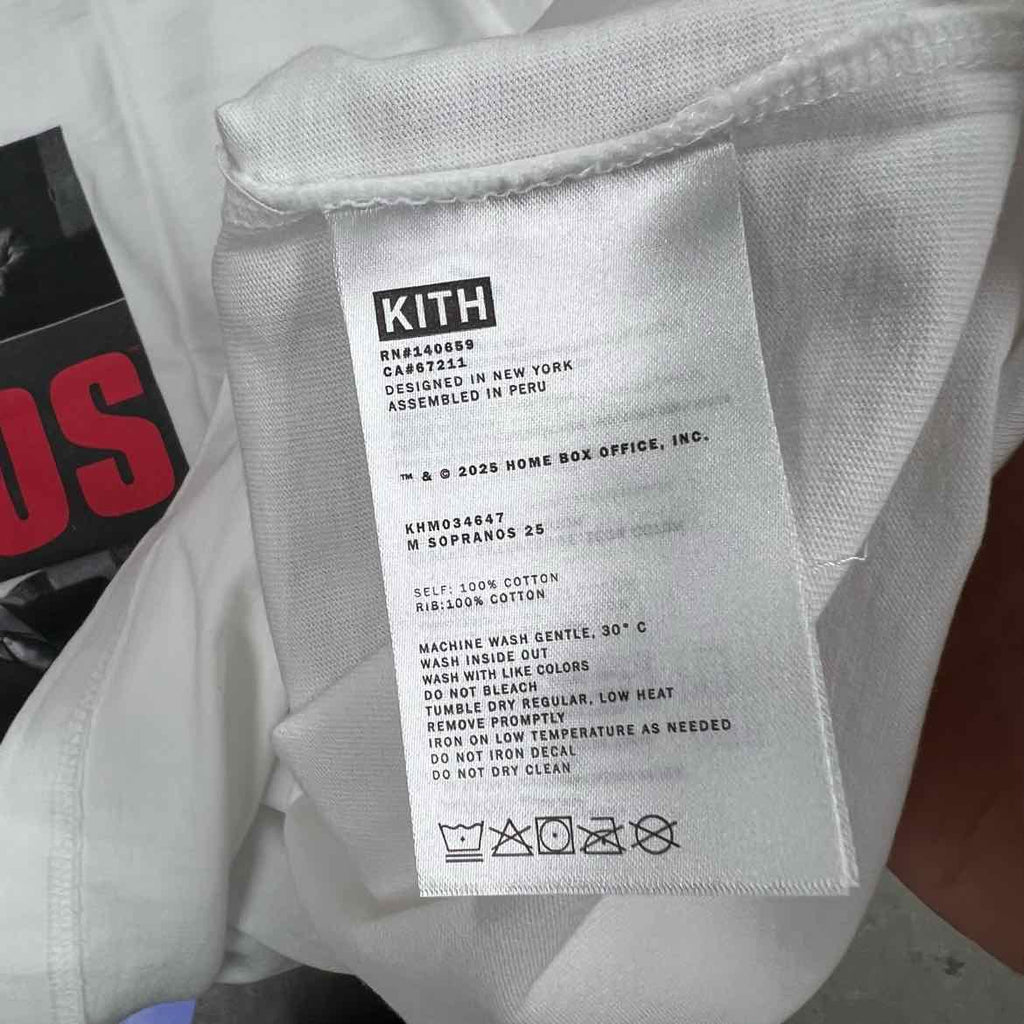 Kith T-Shirt "CLEAVER" White New Size XL