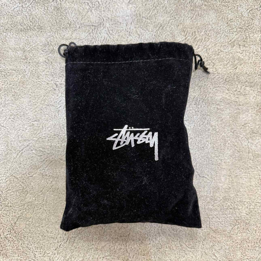 Stussy Belt "STUDDED" Used White Size S/M