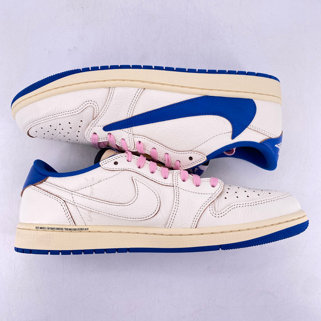 Air Jordan 1 Retro Low OG SP "Travis Fragment Military Blue" 2025 Used Size 11.5