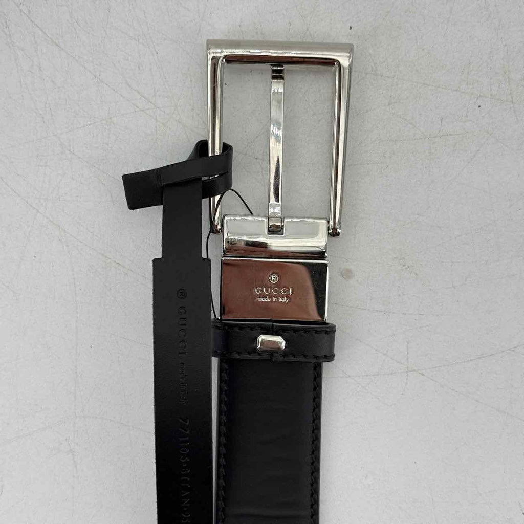 Gucci Belt "MONOGRAM" New Black Size 95