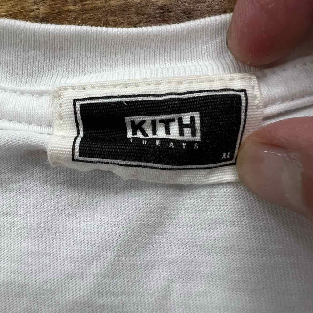 Kith T-Shirt "DINER DRIVE THRU" White Used Size XL