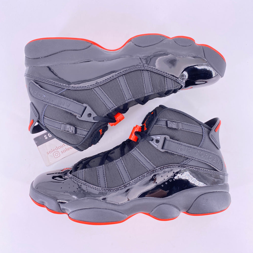 Jordan 6 Rings "Black Infrared" 2022 New Size 8.5