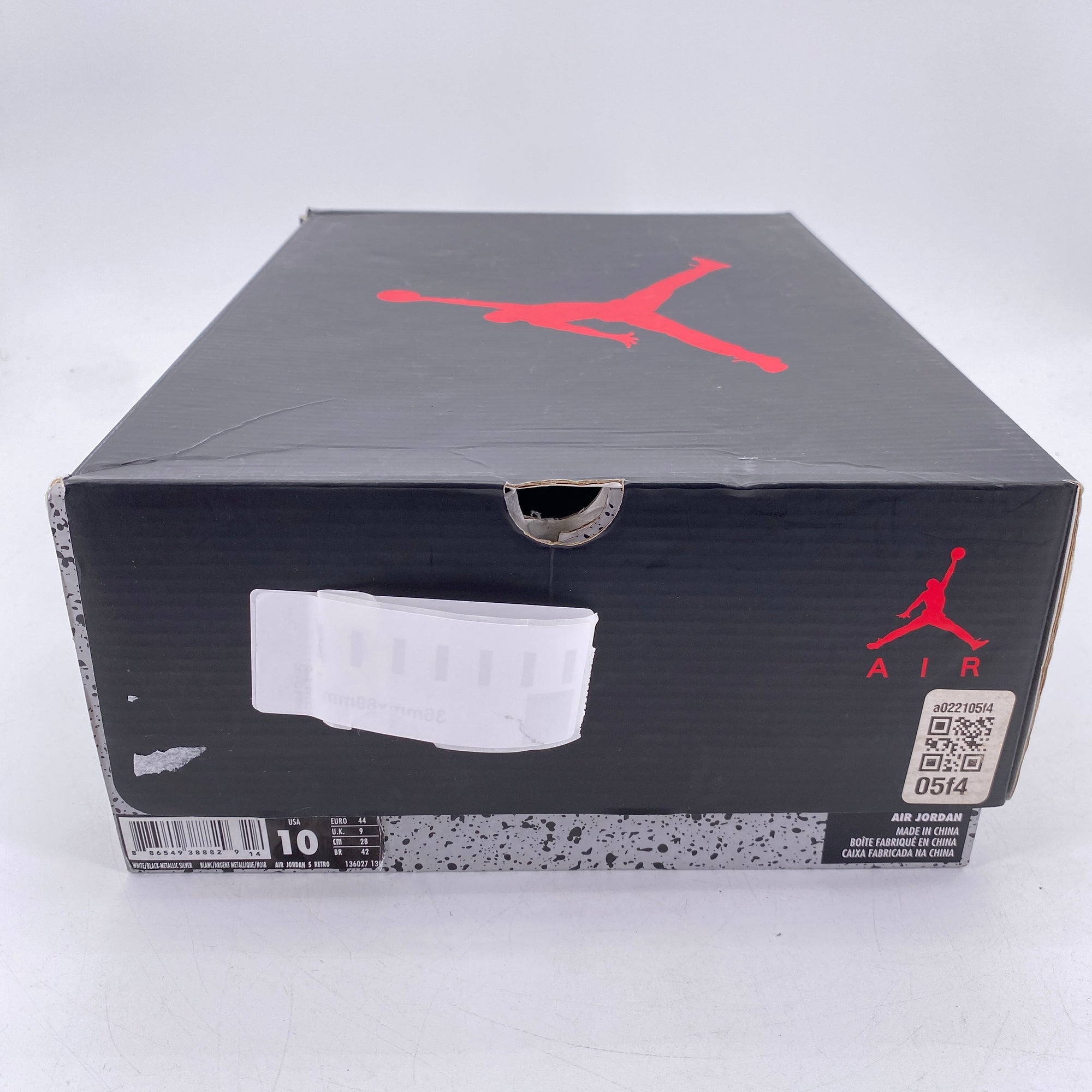 Air Jordan 5 Retro &quot;White Metallic&quot; 2015 Used Size 10