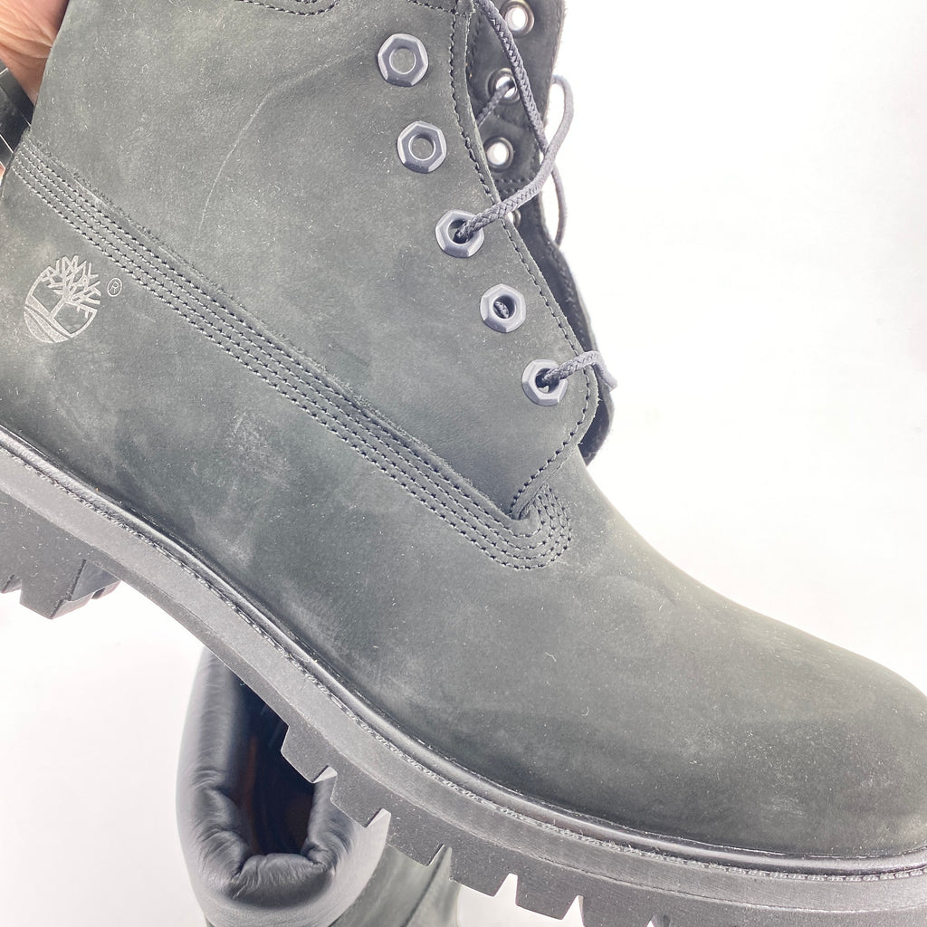 Timberland 6 Inch Boot "Black"  New Size 12