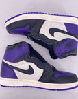 Air Jordan 1 Retro High OG "Court Purple" 2018 New Size 8.5