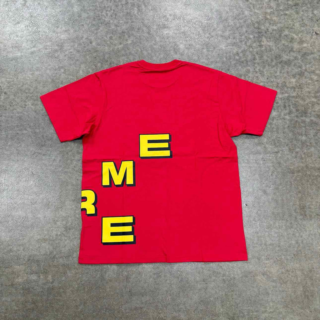 Supreme T-Shirt "STAGGER" Red New Size XL