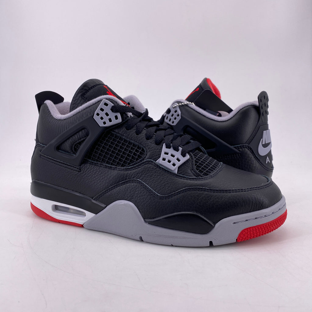 Air Jordan 4 Retro "Bred Reimagined" 2024 New Size 9