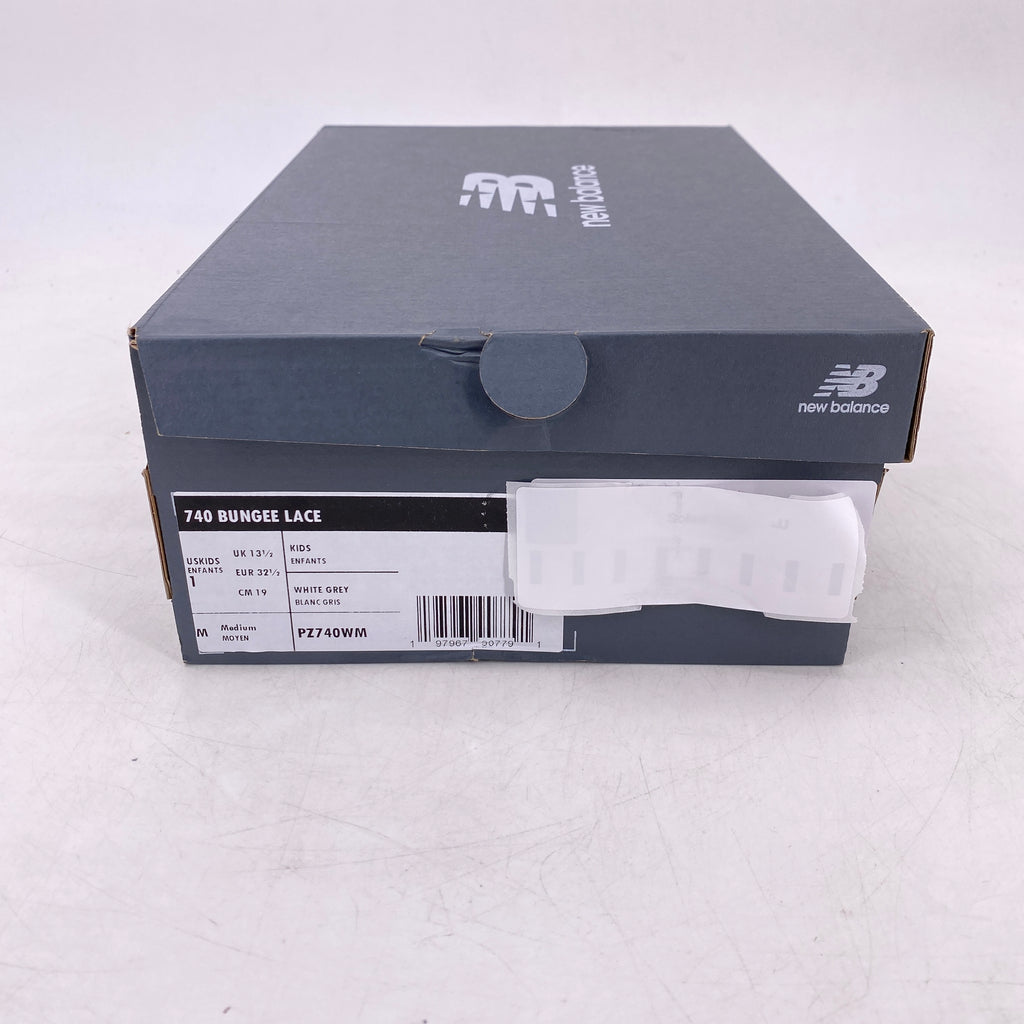 New Balance (PS) 740 "White Silver" 2024 New Size 1Y