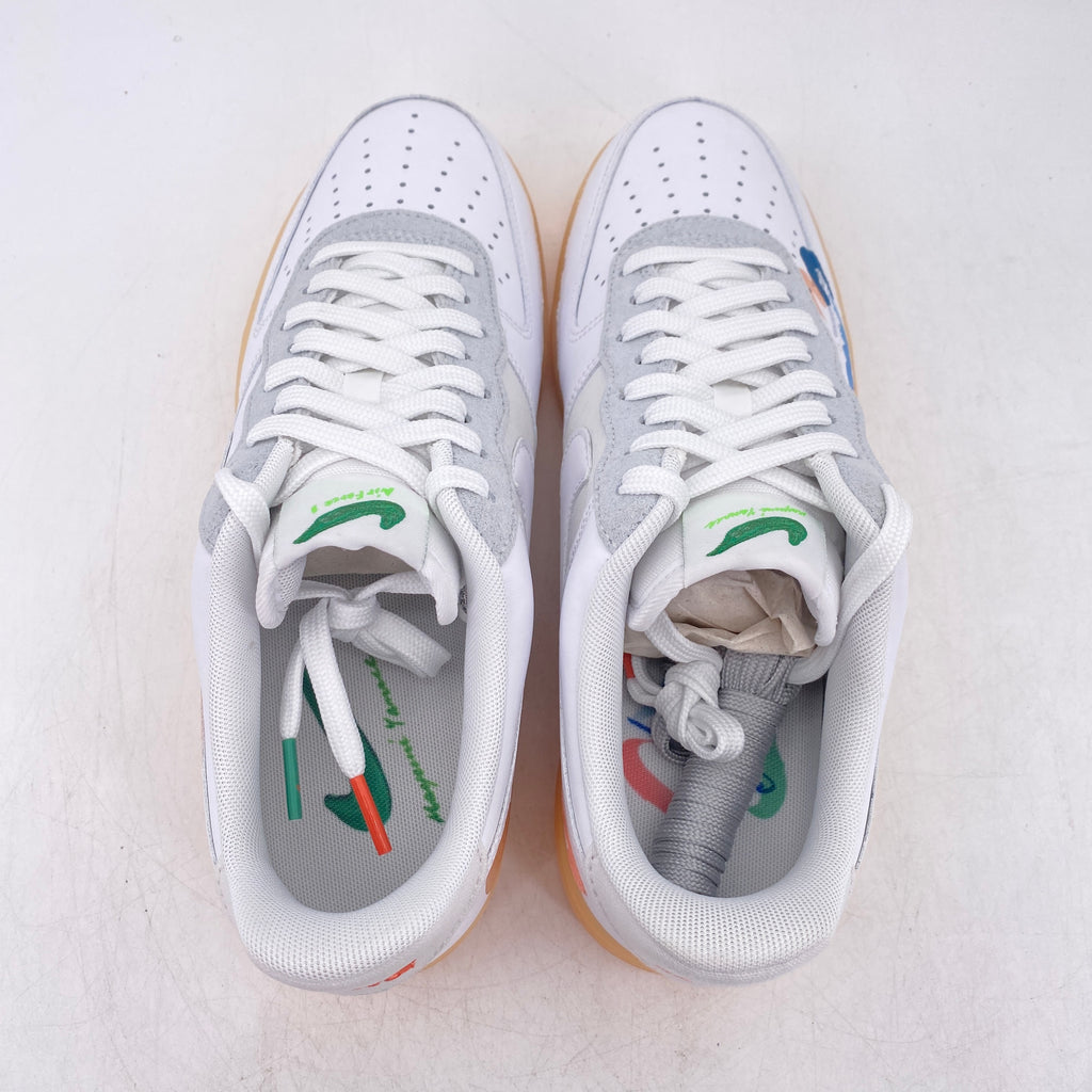 Nike Flyleather AF1 "Mayumi Yamase White" 2021 New Size 8