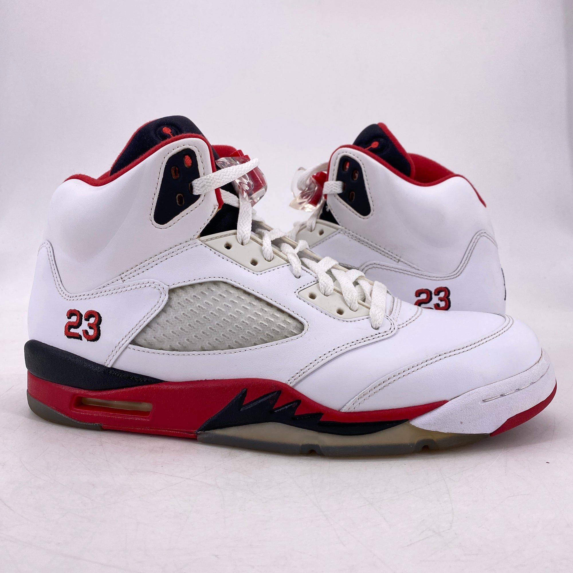 Air Jordan 5 Retro &quot;Fire Red Black Tongue&quot; 2013 Used Size 10.5