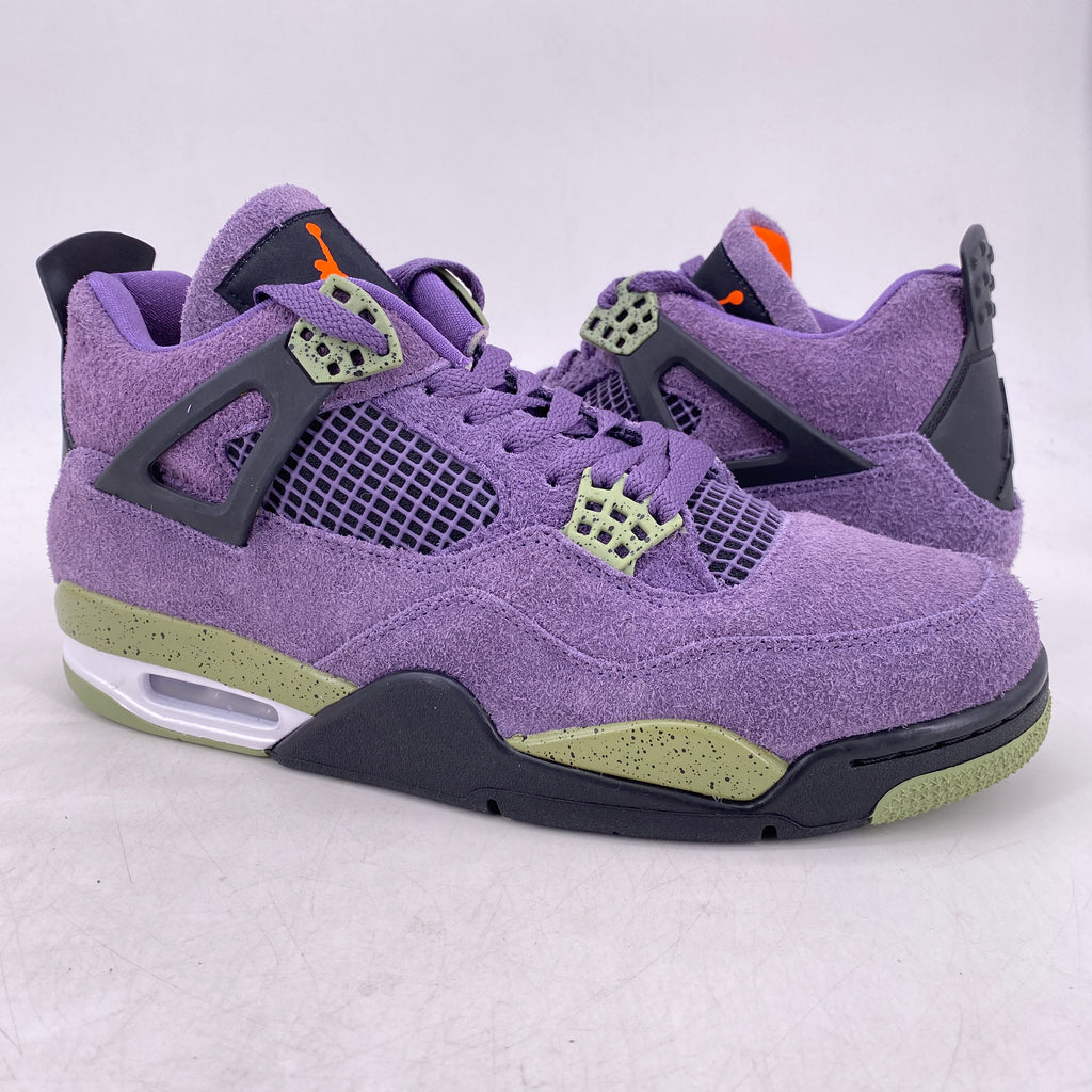 Air Jordan (W) 4 Retro "Canyon Purple" 2022 New Size 12.5W