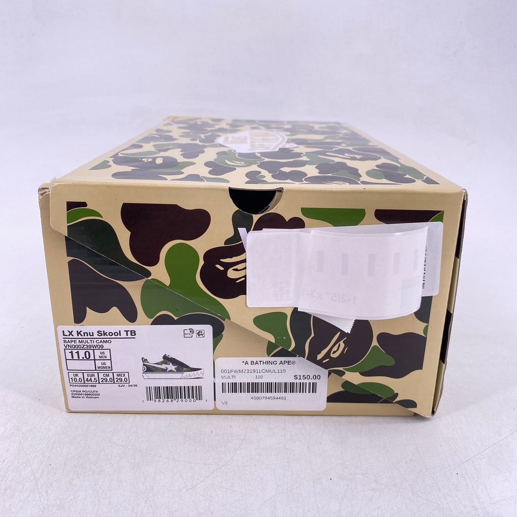 Vans LX Knu Skool "Bape Camo Green" 2026 New Size 11