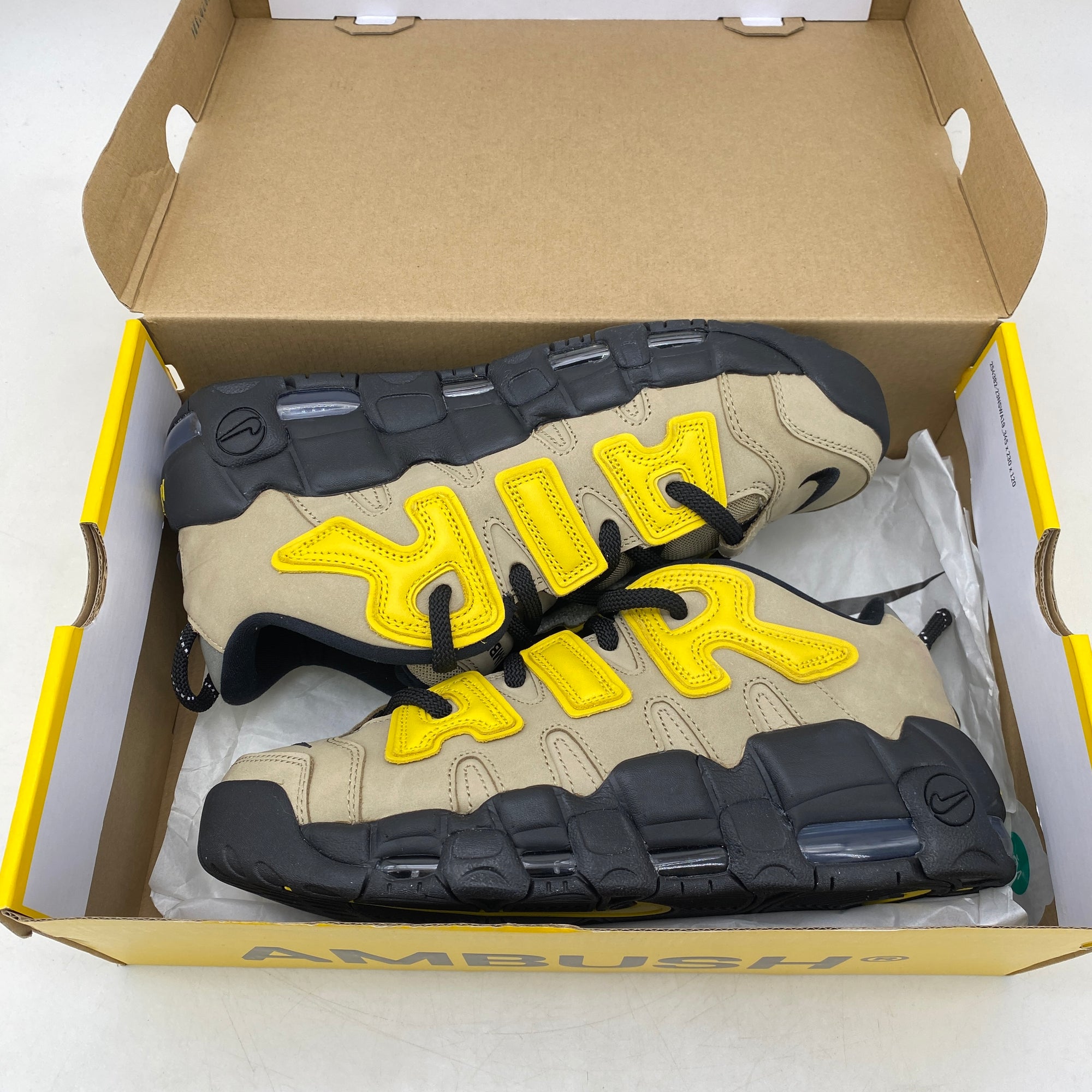 Nike Air More Uptempo Low SP &quot;Ambush Vivid Sulfur&quot; 2023 New Size 9