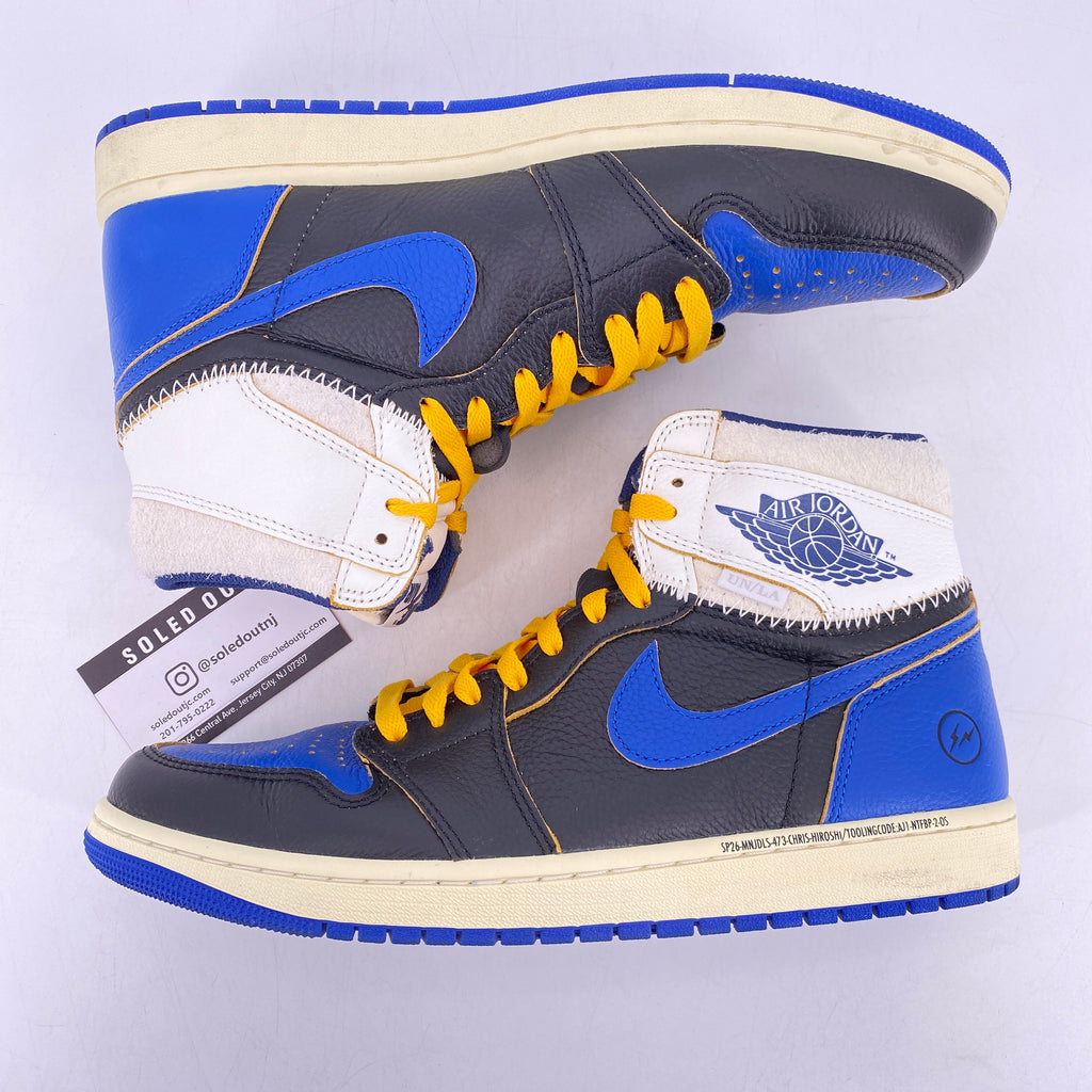 Air Jordan 1 Retro High OG "Union Fragment Sport Royal" 2026 Used Size 11