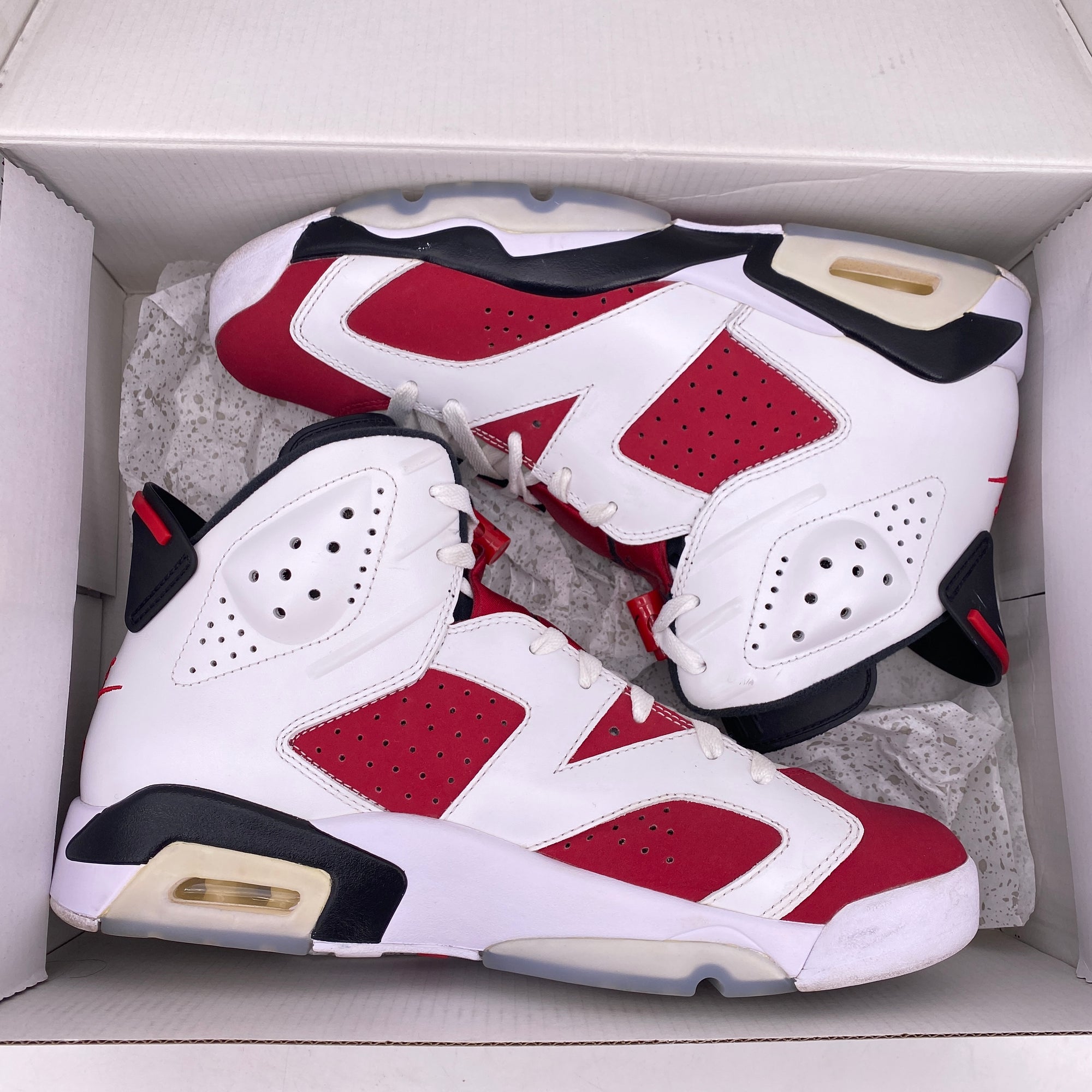 Air Jordan 6 Retro &quot;Carmine&quot; 2021 Used Size 9.5