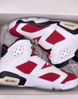 Air Jordan 6 Retro "Carmine" 2021 Used Size 9.5