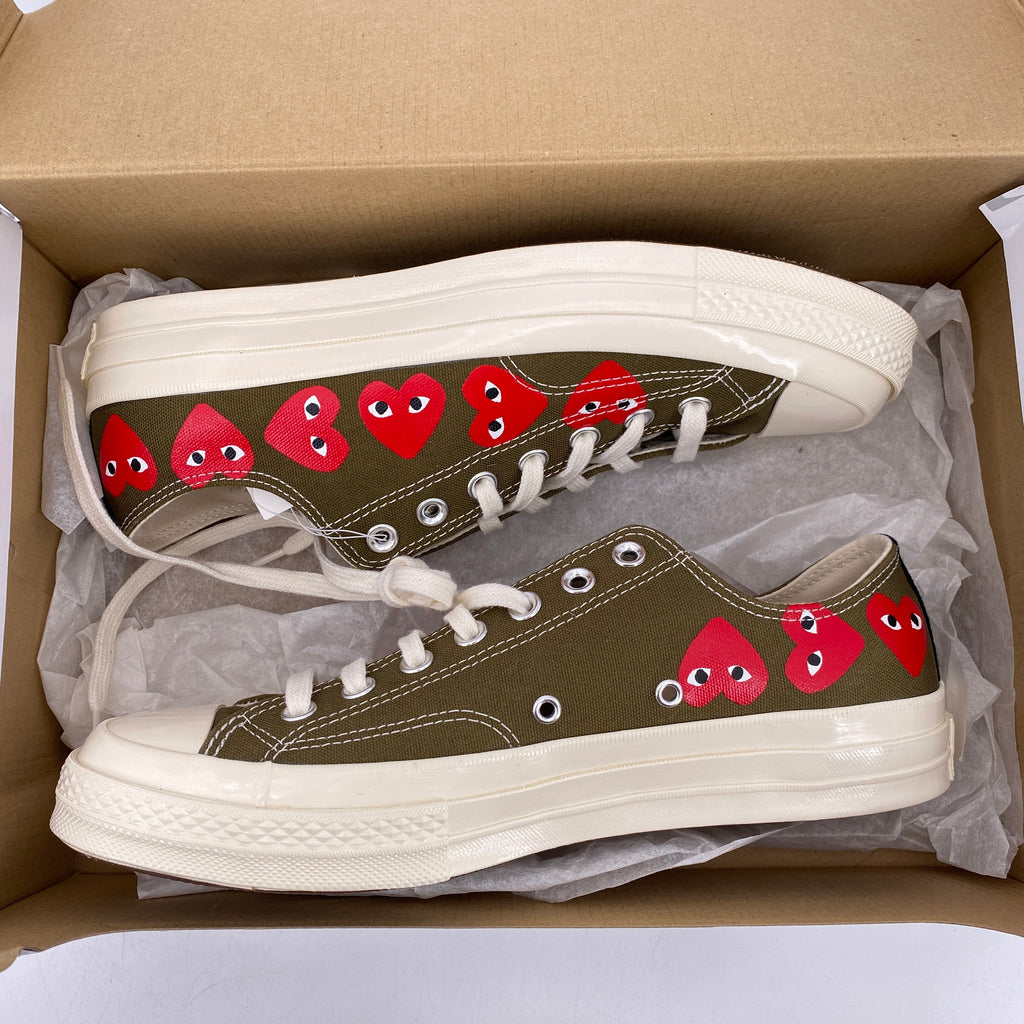 Converse All Star 70 Ox "Cdg Heart Green"  New Size 9