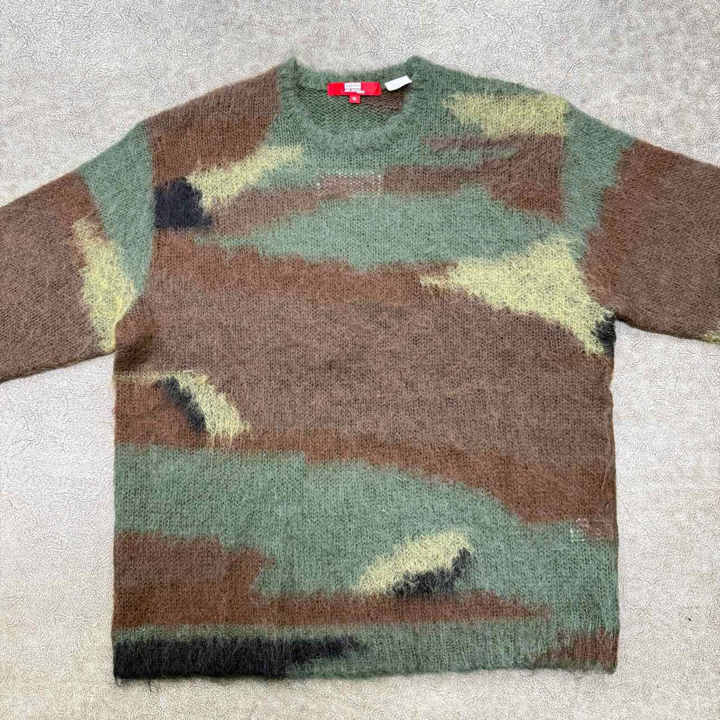 Supreme Knit Crewneck "JUNYA WATANABE CDG" Camo Used Size XL