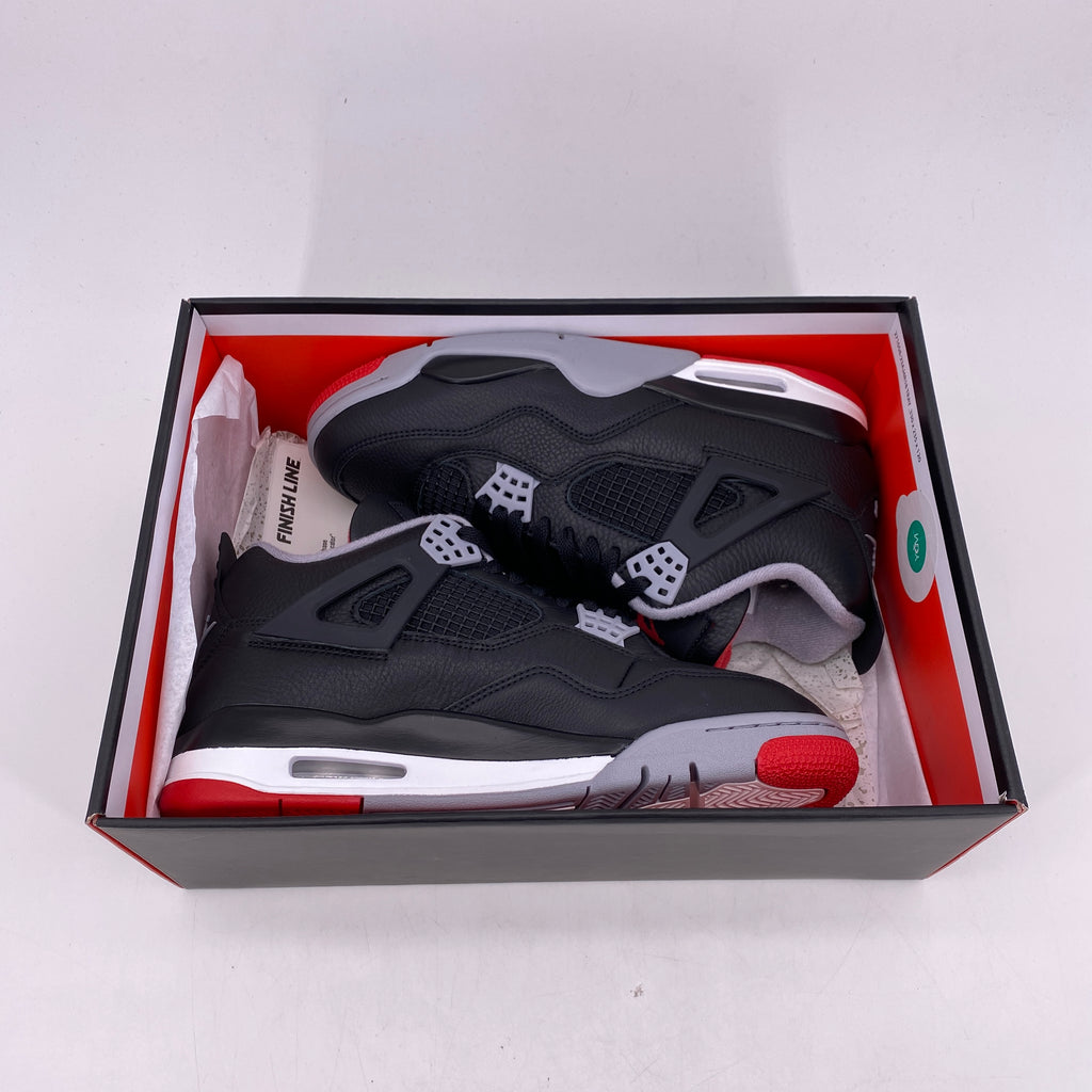 Air Jordan 4 Retro "Bred Reimagined" 2024 New Size 8.5