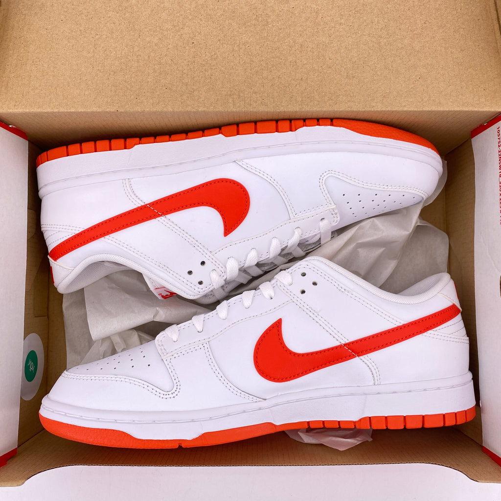 Nike Dunk Low "White Picante Red" 2023 New Size 10.5
