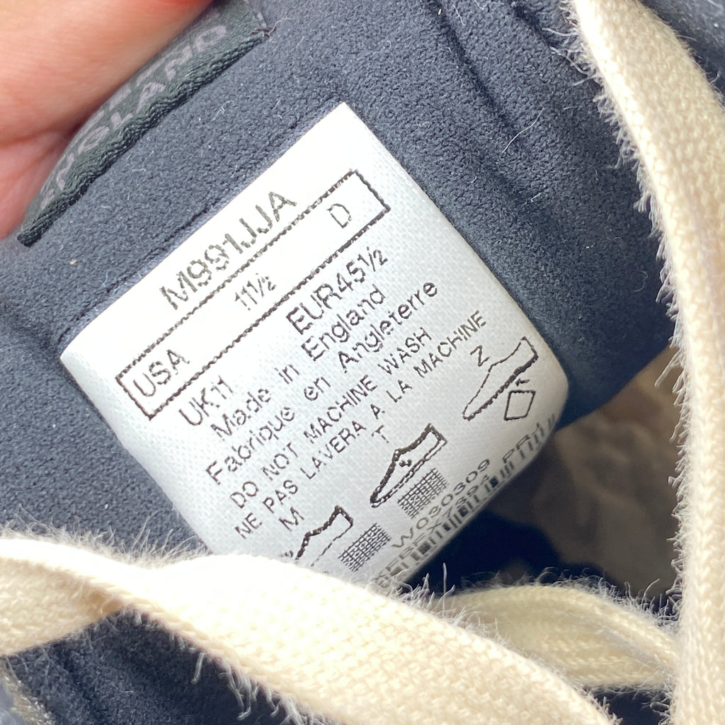 New Balance 991 "Jjjjound Olive" 2023 Used Size 11.5