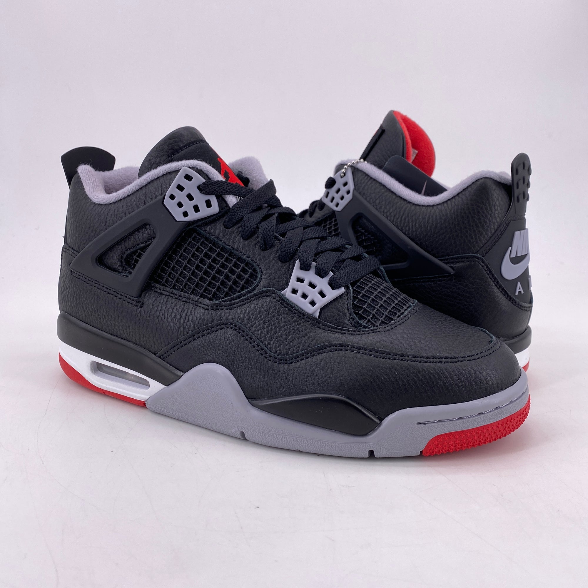 Air Jordan 4 Retro &quot;Bred Reimagined&quot; 2024 New Size 8.5