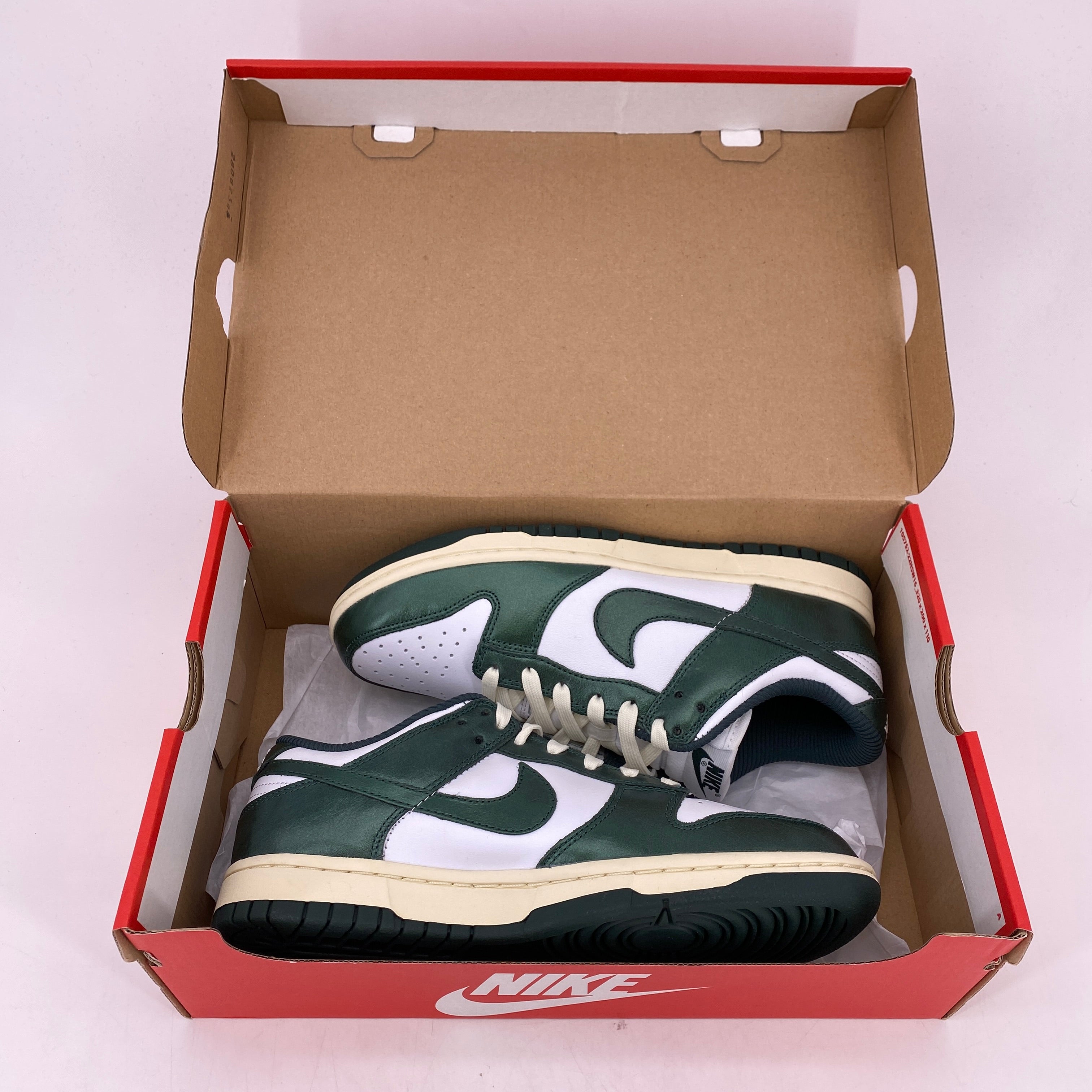 Nike (W) Dunk Low &quot;Vintage Green&quot; 2022 New Size 8.5W