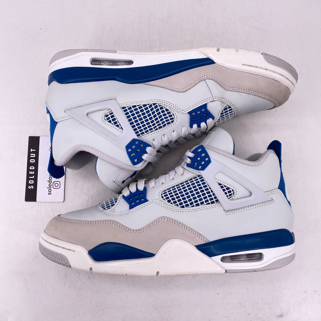 Air Jordan 4 Retro "Military Blue" 2024 Used Size 10.5