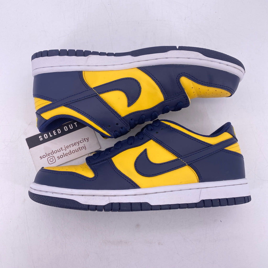 Nike (GS) Dunk Low "Michigan" 2021 Used Size 5.5Y