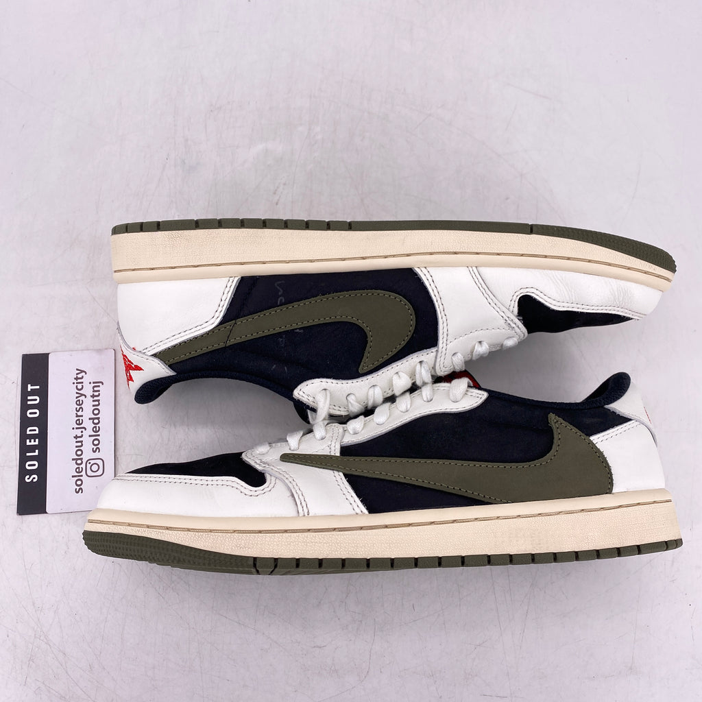 Air Jordan (W) 1 Low OG "Travis Scott Olive" 2023 Used Size 10W