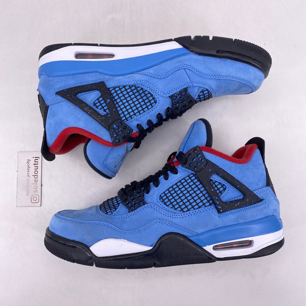 Air Jordan 4 Retro "Travis Scott Cactus Jack" 2018 Used Size 8