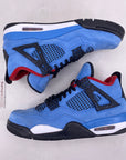 Air Jordan 4 Retro "Travis Scott Cactus Jack" 2018 Used Size 8