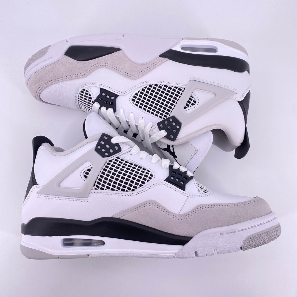 Air Jordan 4 Retro "Military Black" 2022 New Size 9