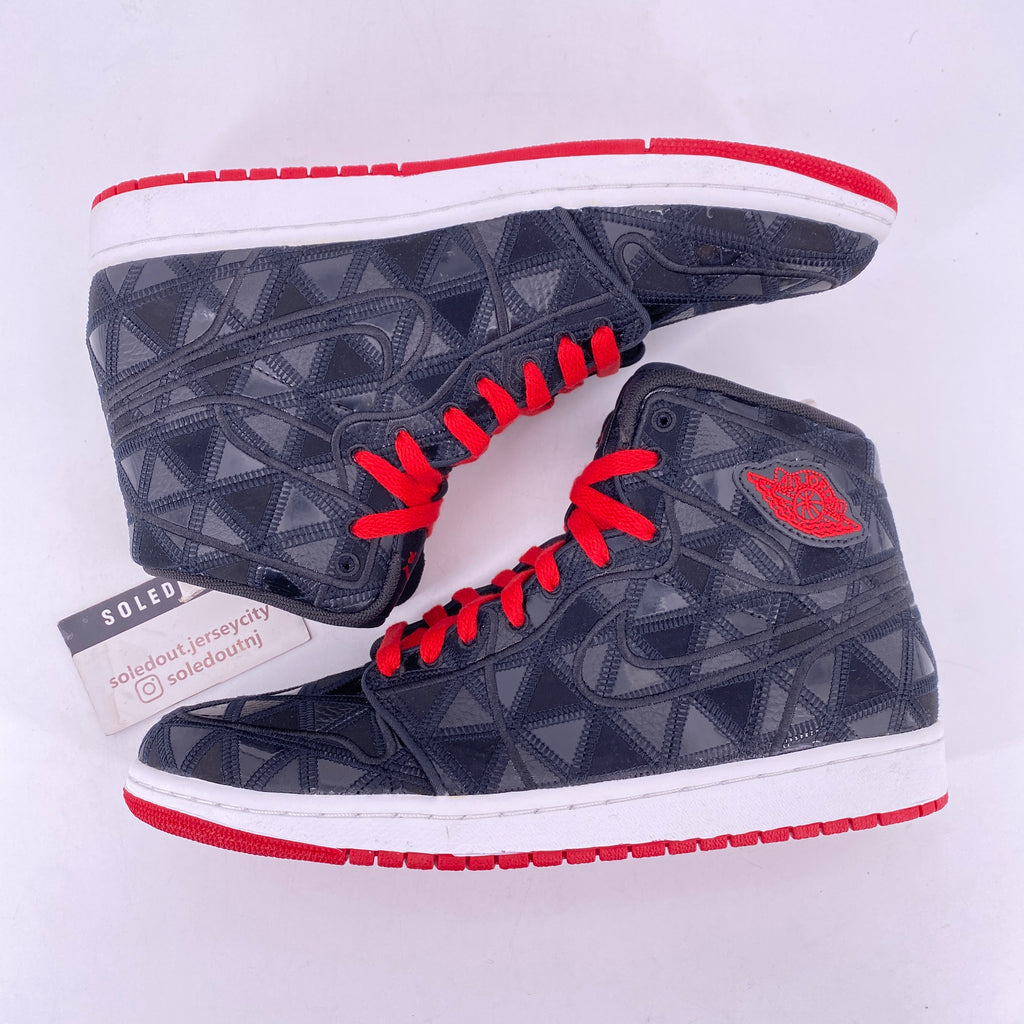Air Jordan 1 J2K High "Black Varsity Red" 2014 New Size 10