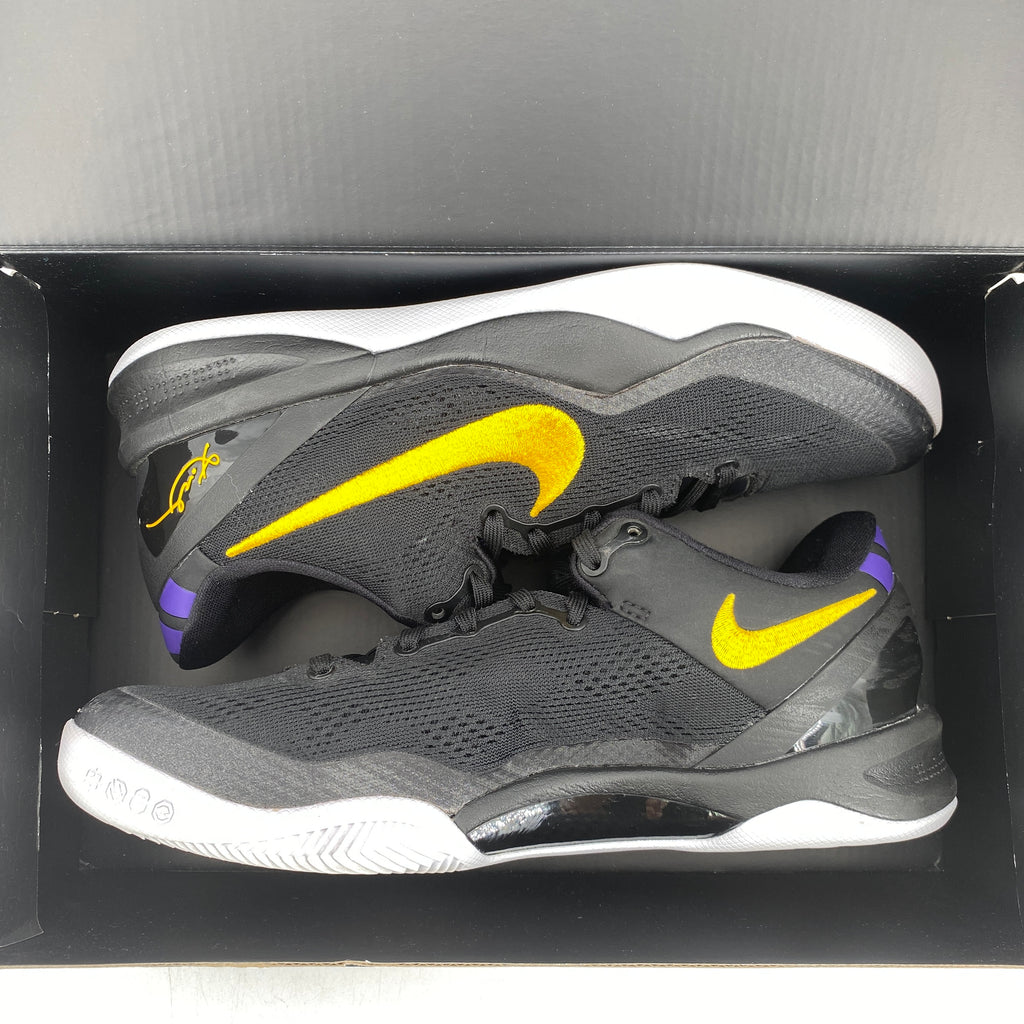 Nike Kobe 8 Protro "Lakers Away" 2024 Used Size 8.5