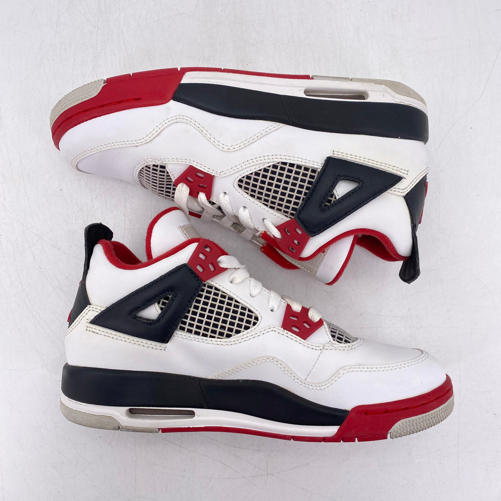 Air Jordan (GS) 4 Retro "Fire Red" 2012 Used Size 4.5Y