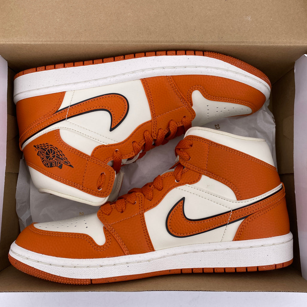 Air Jordan (W) 1 Retro Mid "SPORT SPICE" 2023 New Size 8W