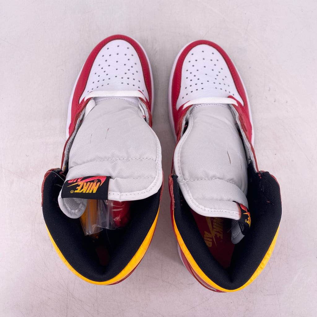Air Jordan 1 Retro High OG "Fusion Red" 2021 New Size 8.5