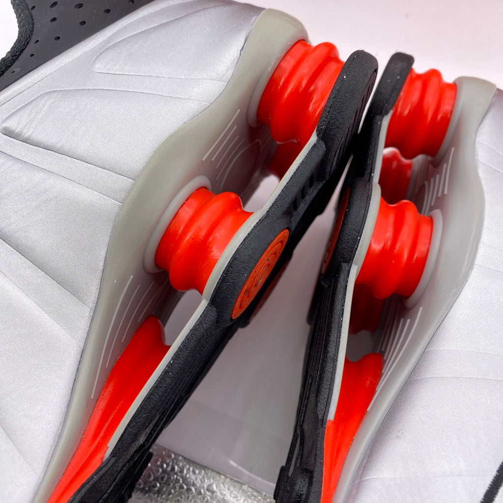 Nike Shox R4 "Black Metallic Silver" 2025 New Size 12