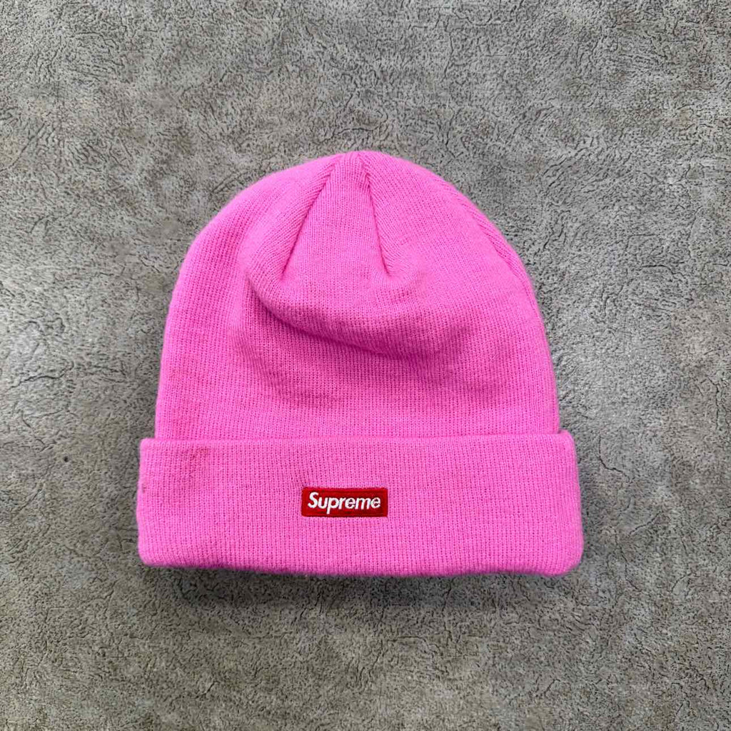 Supreme Beanie "S LOGO" 2023 Used Pink Size OS