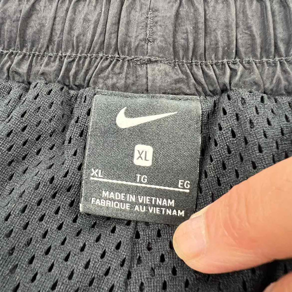 Nike Track Pants "BLACK RED" BLACK RED Used Size XL