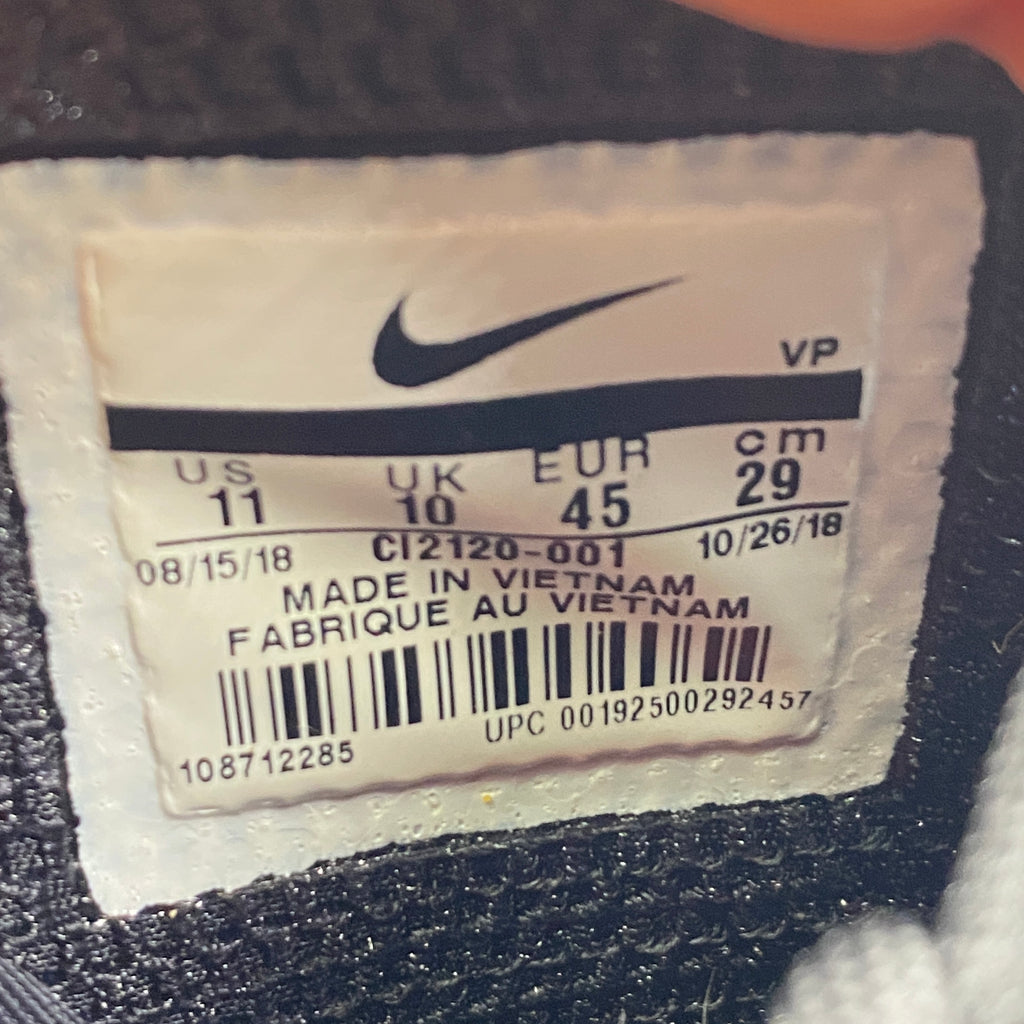Nike Zoom Rookie "Galaxy" 2019 Used Size 11