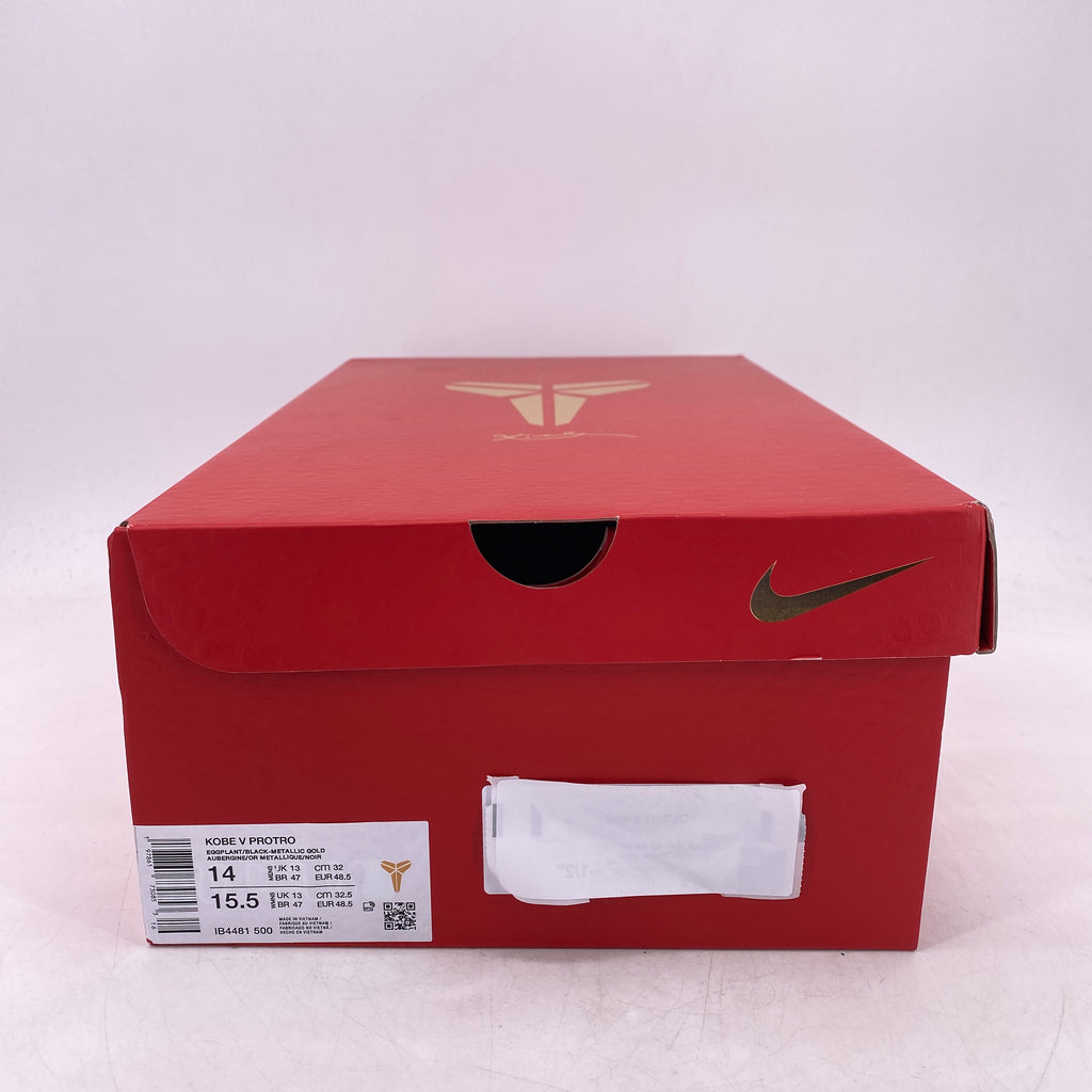 Nike Kobe 5 Protro "Year Of The Mamba Eggplant" 2025 New Size 14