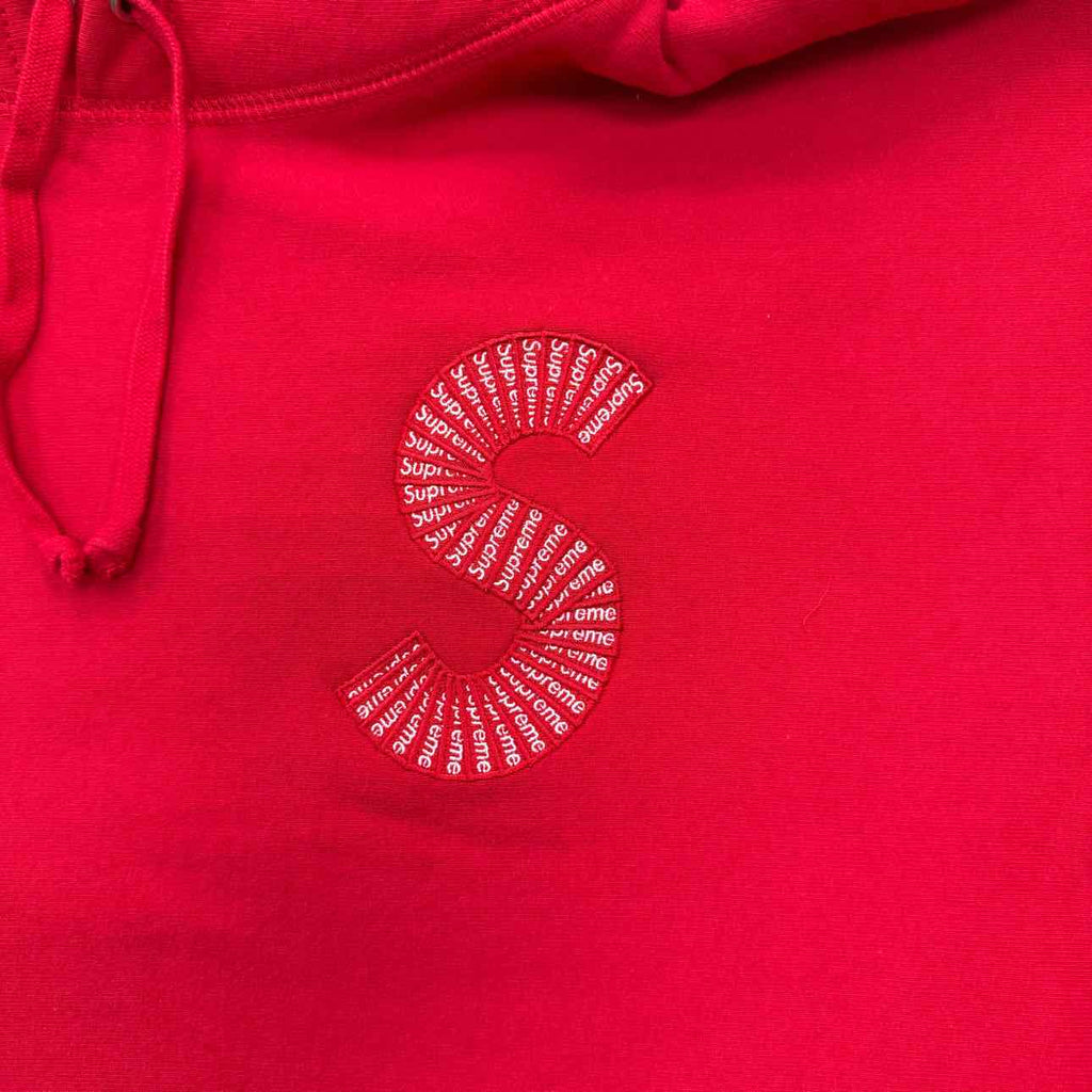 Supreme Hoodie "S LOGO" Red New Size XL